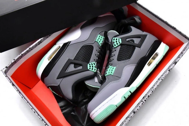 308497-033 Retro Jordan Green Air Glow 4 0822